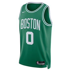 Regata NBA Boston Celtics Nike Jayson Tatum Kelly Green Swingman - Icon Edition - Masculina