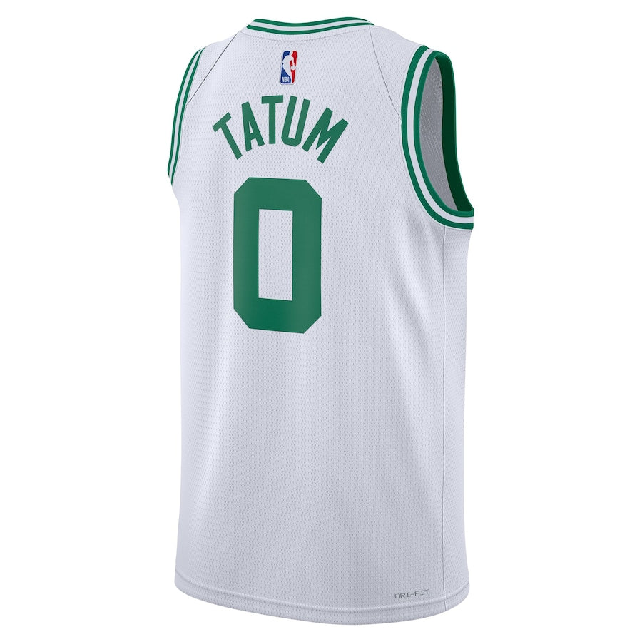 Regata NBA Boston Celtics Jayson Tatum Nike White Swingman Jersey - Association Edition - Masculina