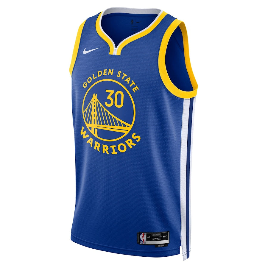 Regata NBA  Golden State Warriors Stephen Curry Nike Royal - Icon Edition - Masculina